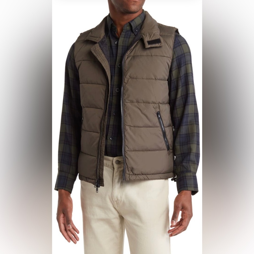 Slate & Stone quilted down fill men’s vest